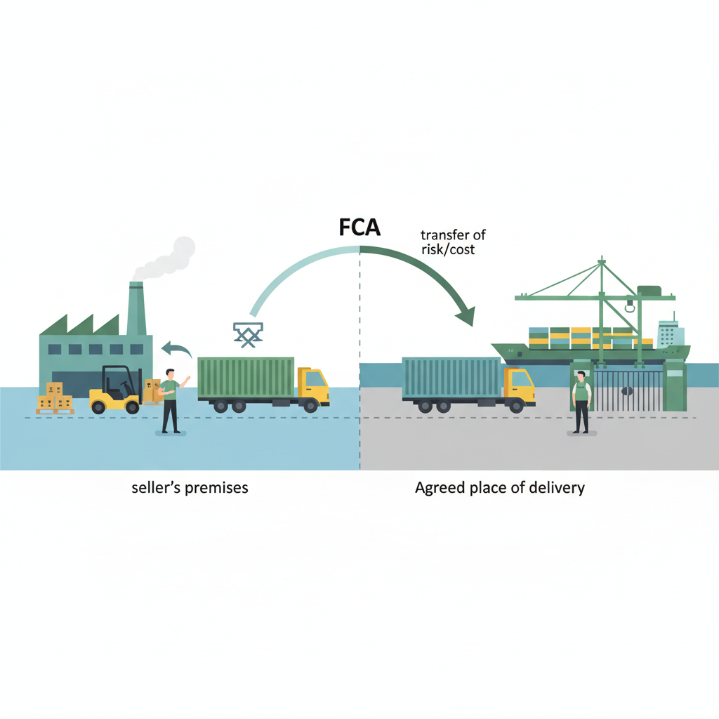 Що таке FCA за Incoterms 2020