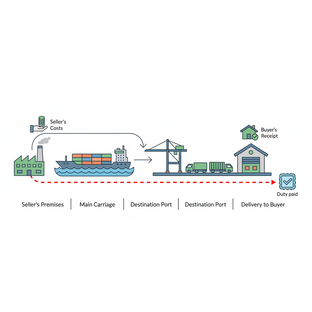 Що означає DDP за Incoterms 2020