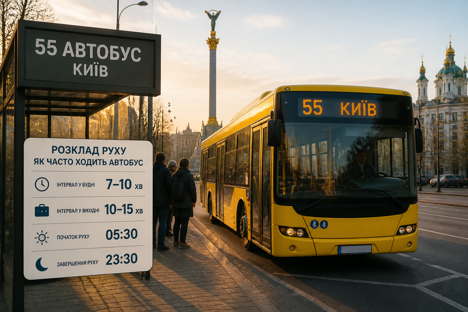 Розклад руху: як часто ходить автобус