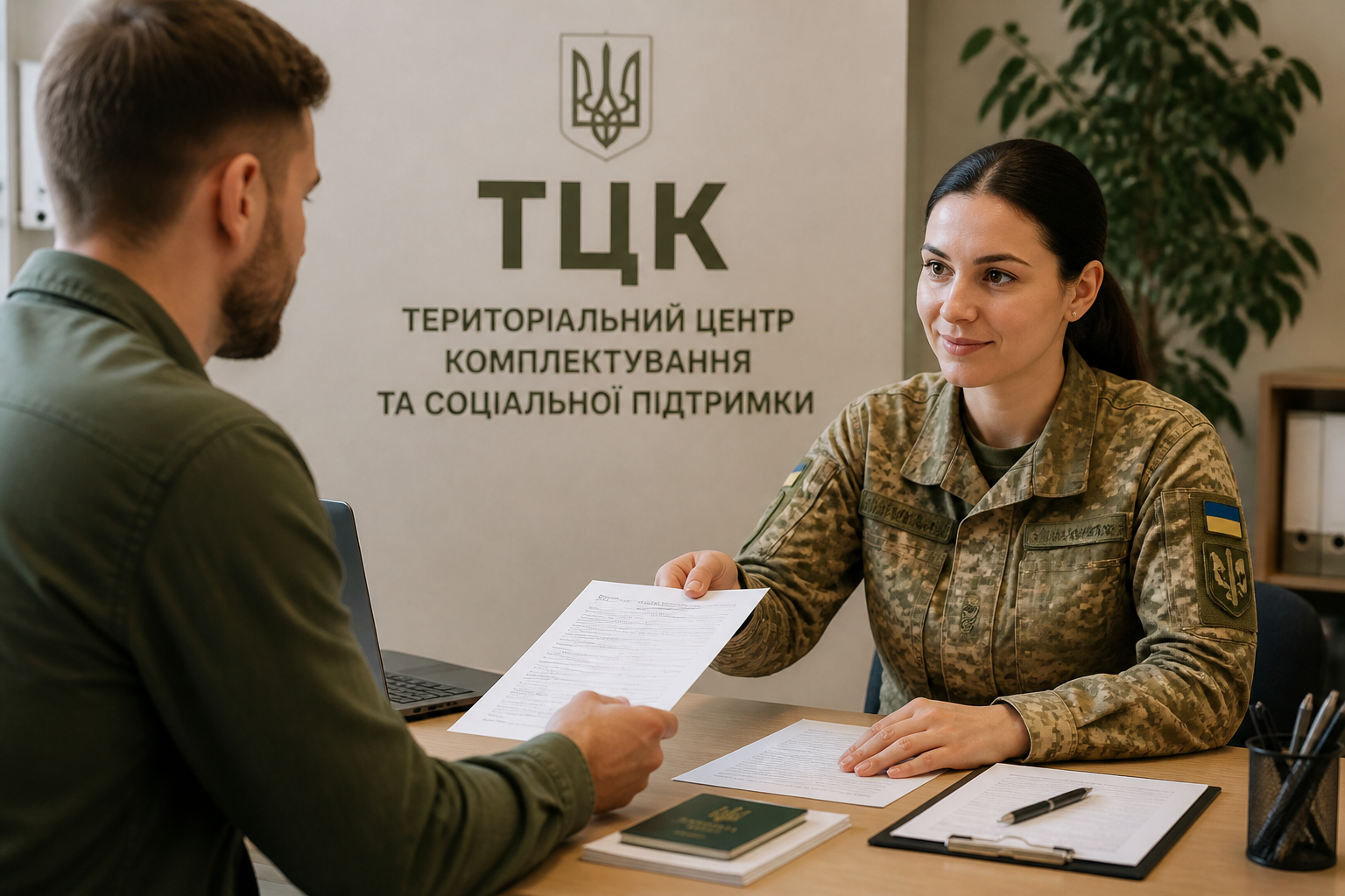 як оновити дані в тцк