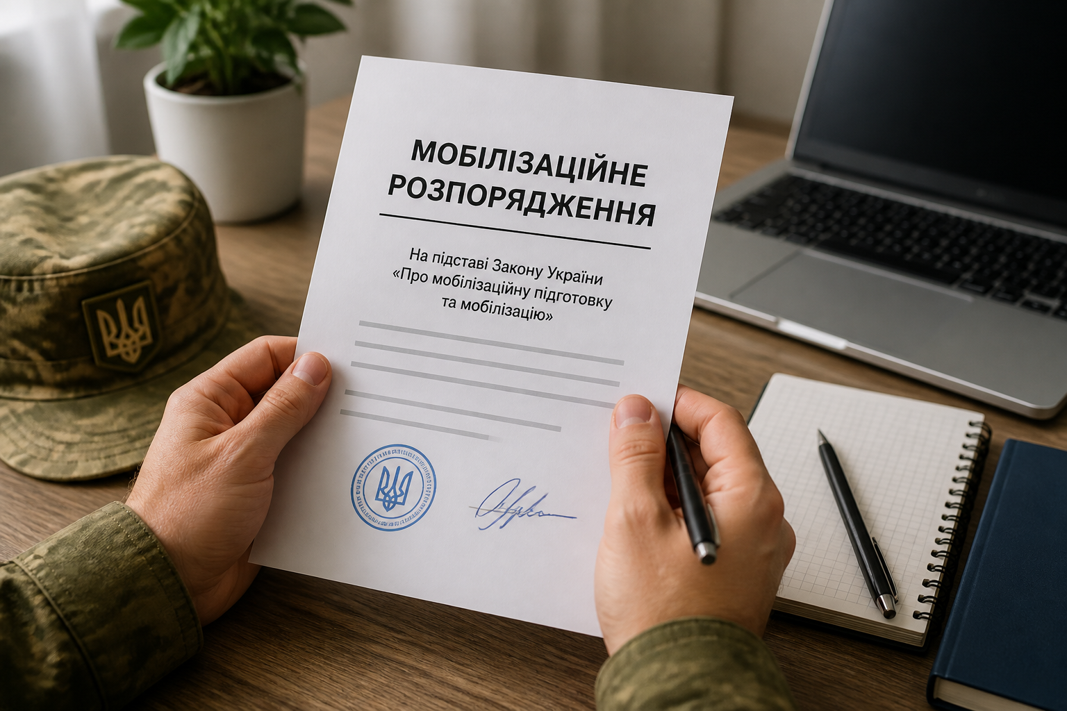 що таке мобілізаційне розпорядження