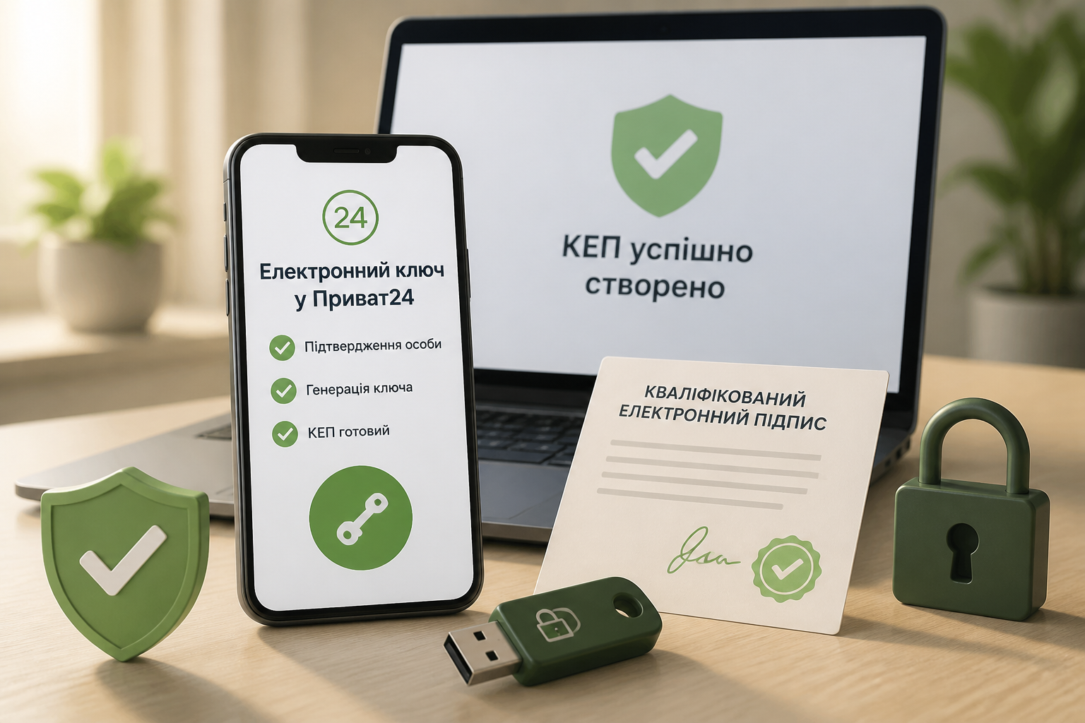 Покрокова інструкція: отримуємо КЕП через Приват24