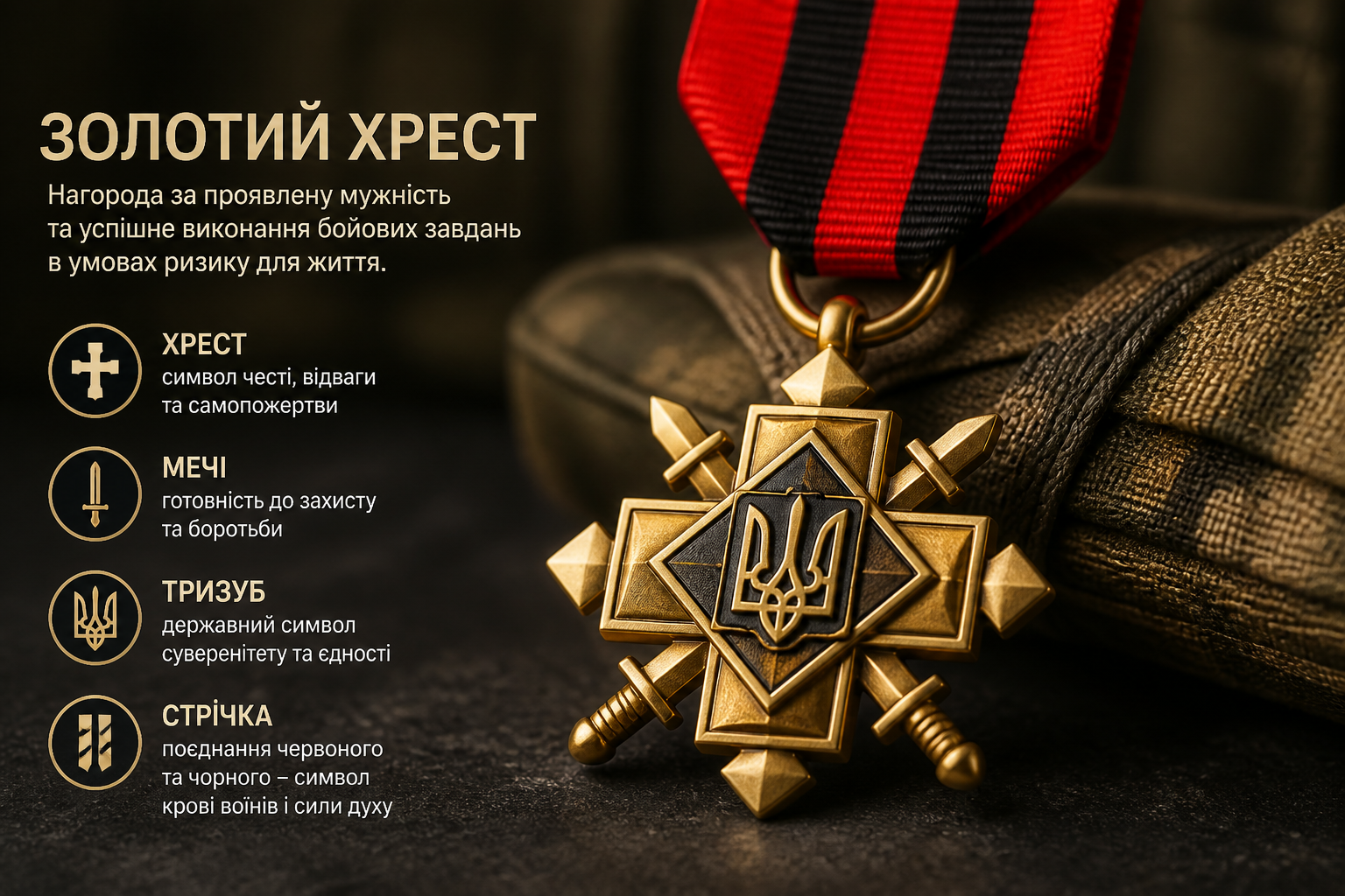 Як виглядає нагорода і що означає її символіка
