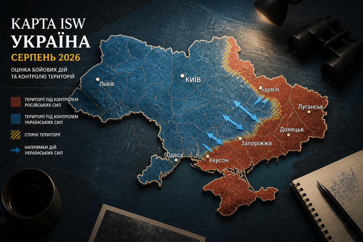 Що таке карта ISW і чому її дивляться щодня