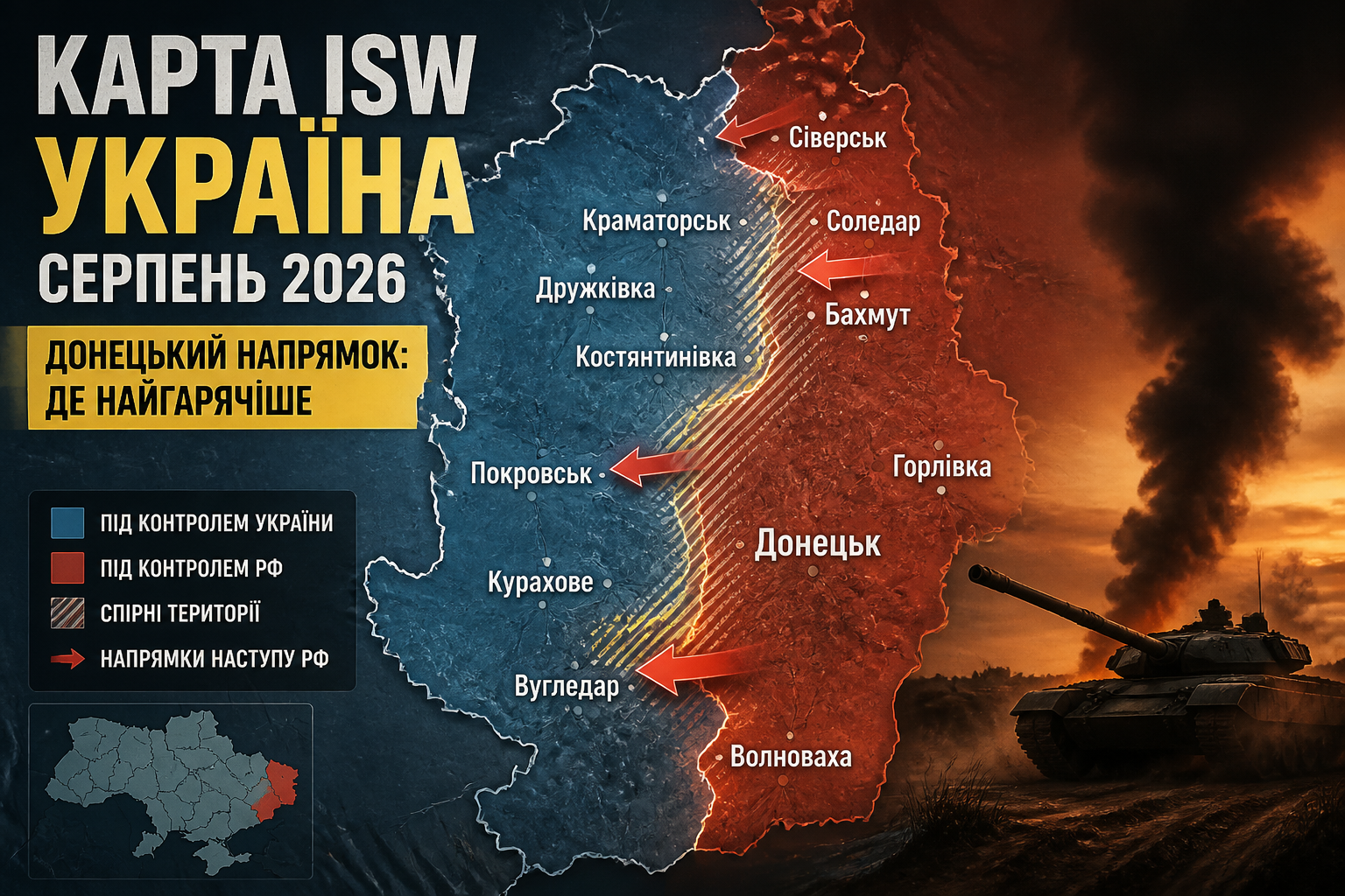 Донецький напрямок: де найгарячіше