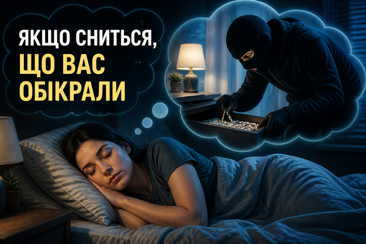Сниться, що вас обікрали: що це означає і чого чекати