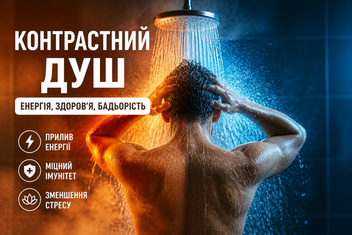 Контрастний душ: як правильно приймати, яка користь і кому варто бути обережним