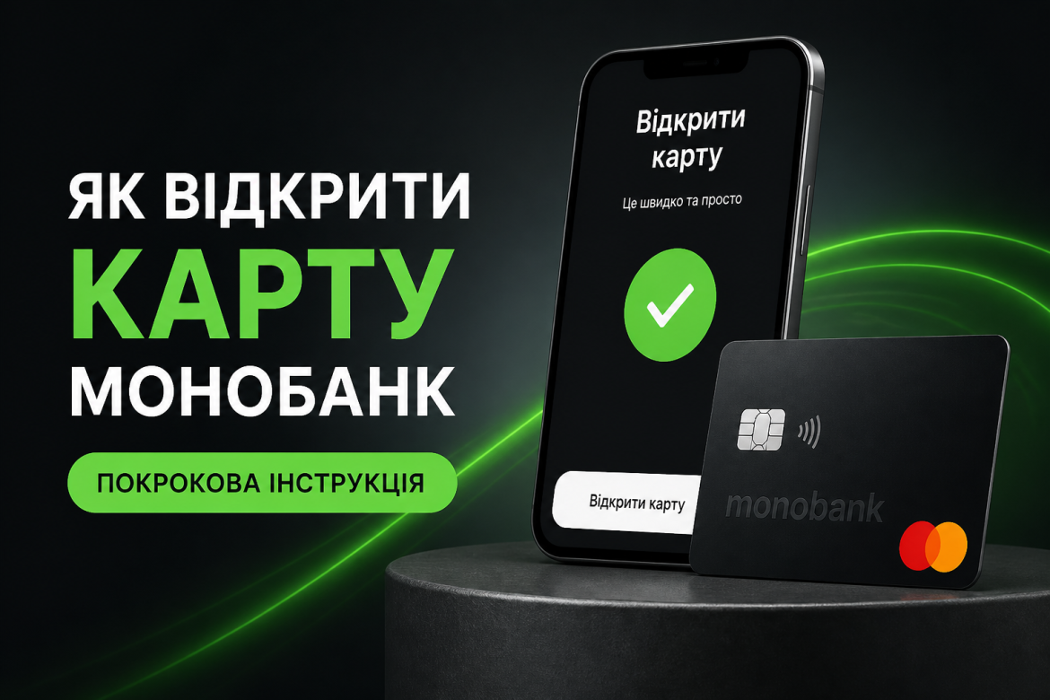 Як відкрити картку Монобанк: покрокова інструкція для новачків