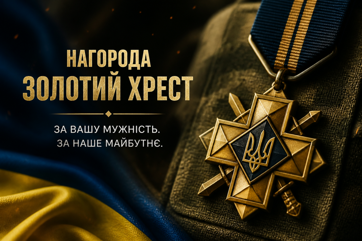 Нагорода «Золотий хрест»: що це, кому вручають і що вона означає