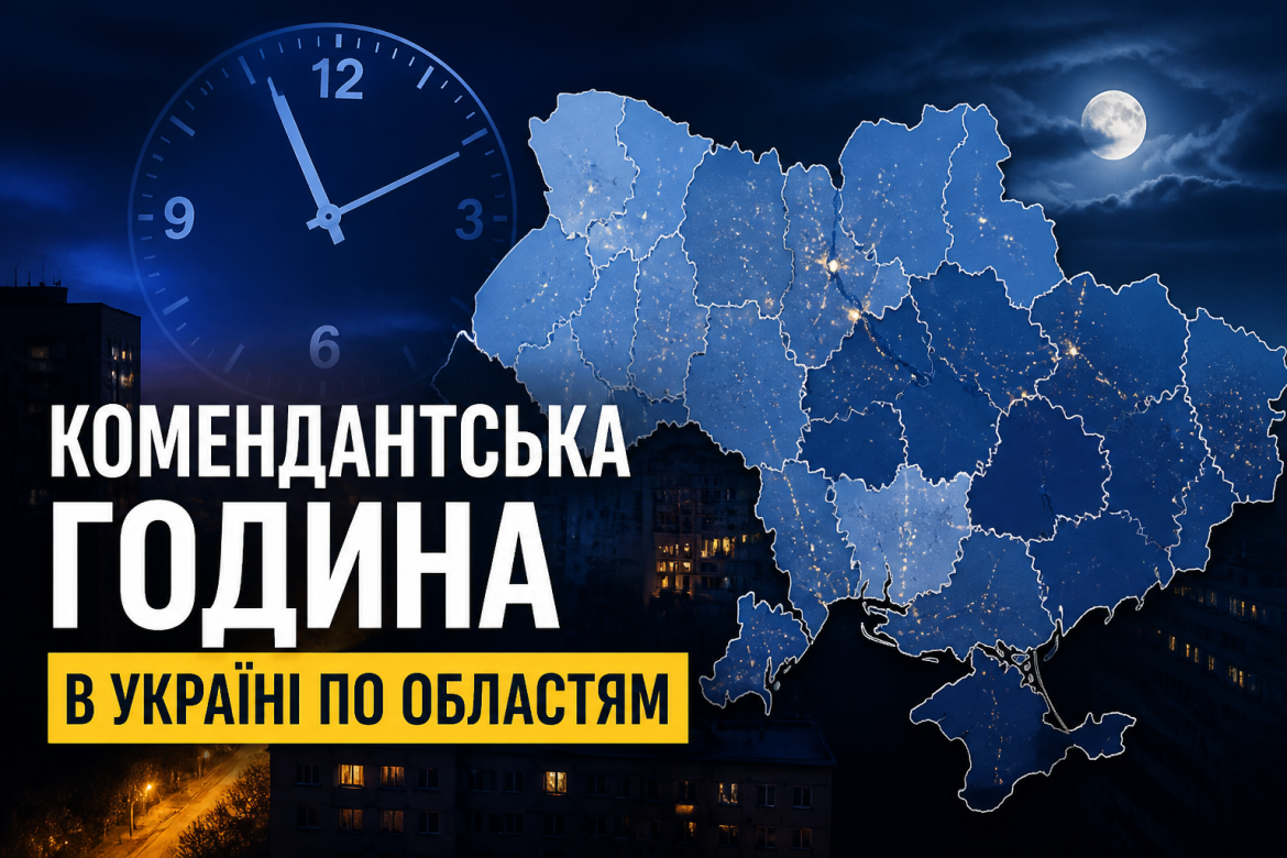 Комендантська година в Україні по областях: що діє зараз і чим відрізняються регіони
